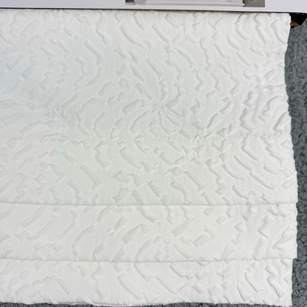DKNY Spark Microsculpt Pleated Valance White Light Filtering 50